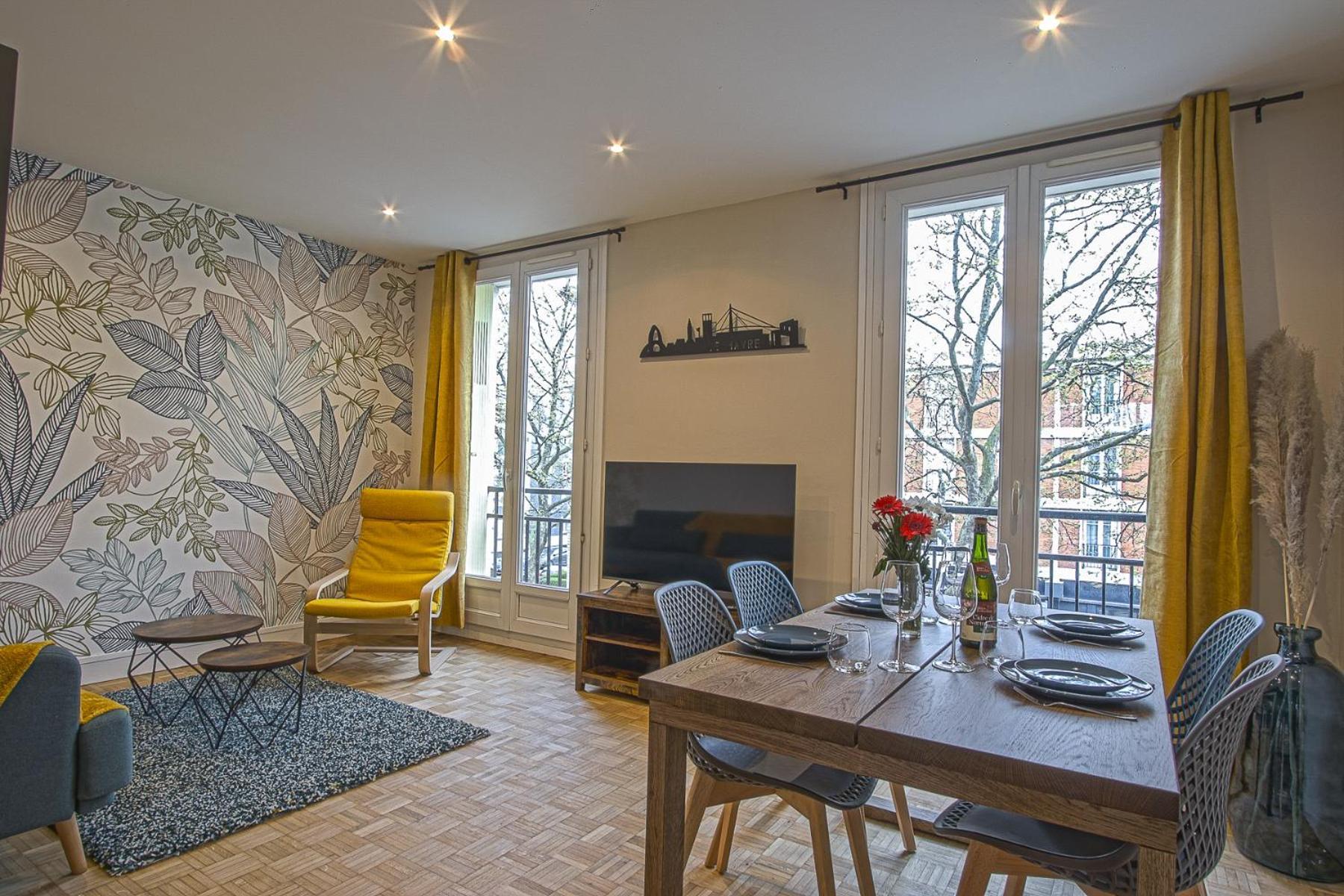 L'Escapade Oceane, Appartement Avec Parking Le Havre Eksteriør bilde